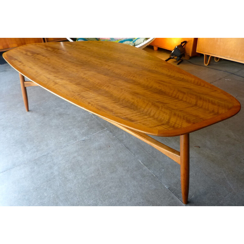 Vintage Danish coffee table - 1950s