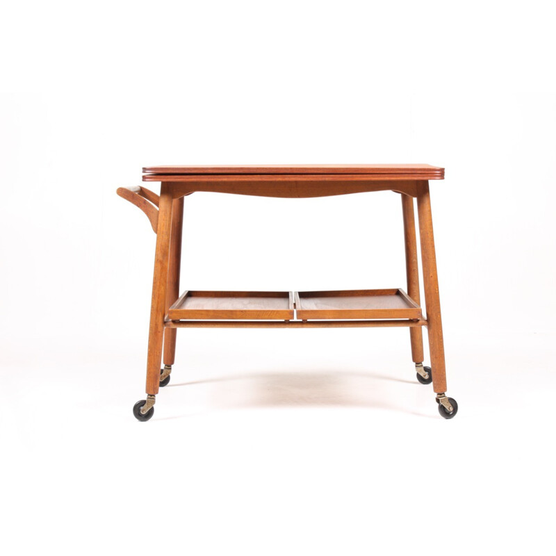 Trolley With Extendable Top by Frode Holm for Illums Bolighus - 1960s
