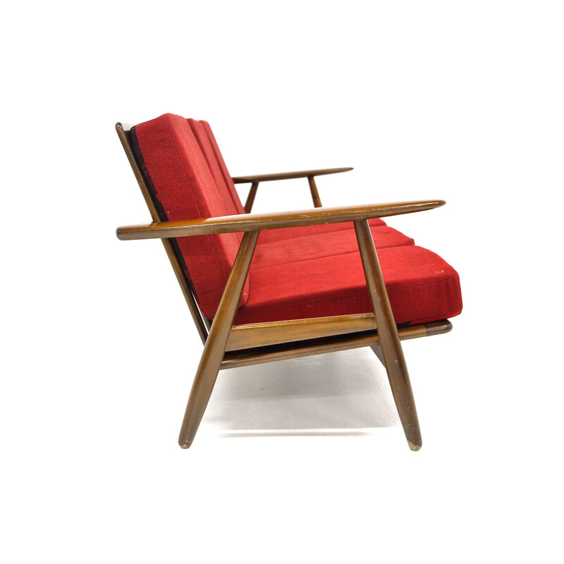 Set da salotto vintage "Cigar chair Ge 240" di Hans J. Wegner, Danimarca 1960