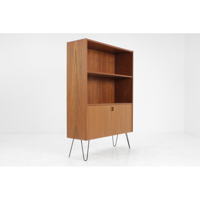 Danish teak Bookcase with shelves - 1960s