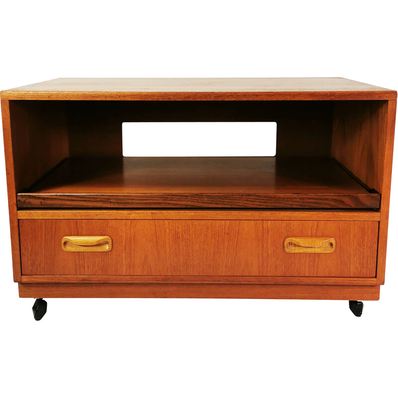 Vintage teak TV cabinet by V. Wilkins for Gplan, England 1960s