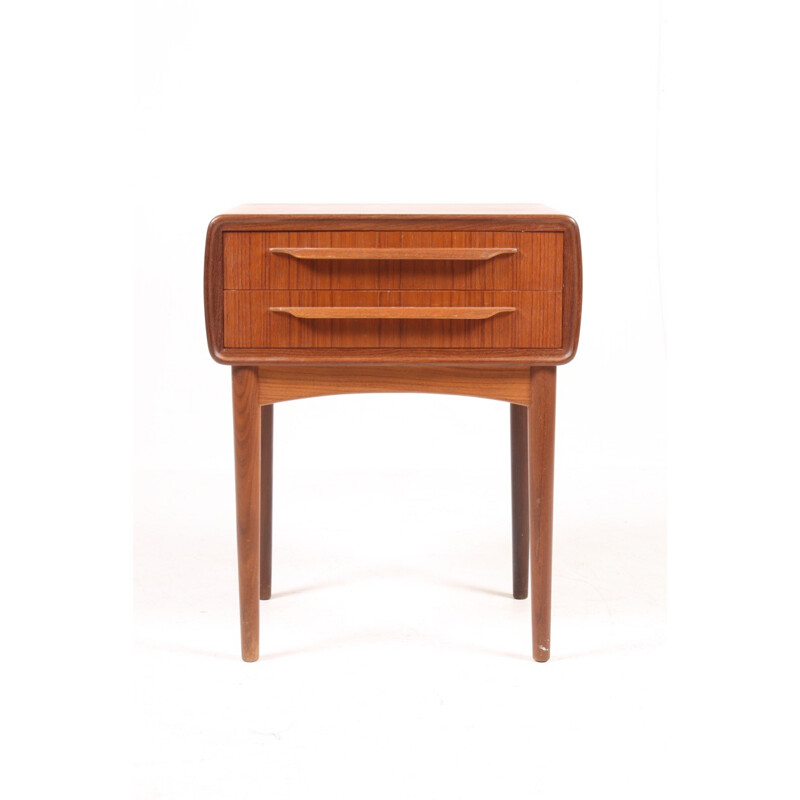 Set of 2 Danish Teak Night Stands by Johannes Andersen - 1950s