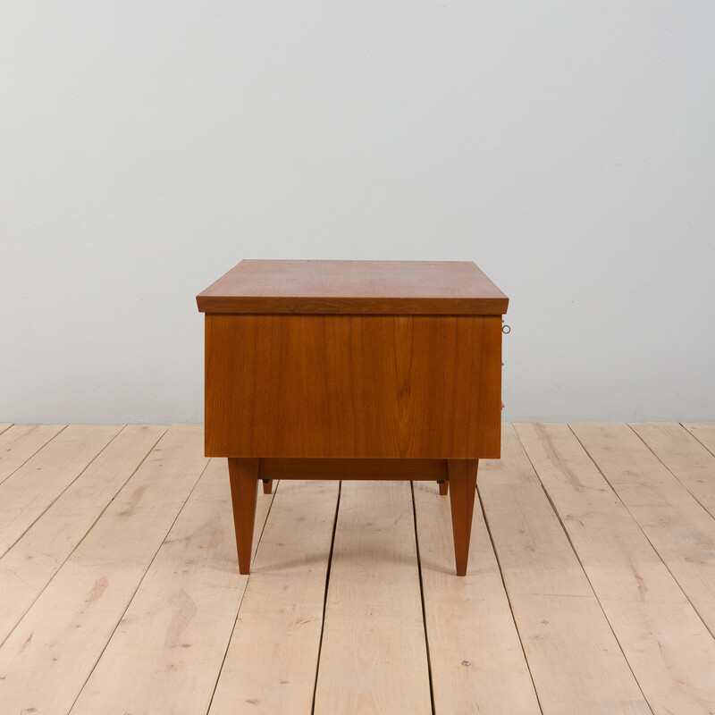 Danish vintage teak executive desk, 1960s