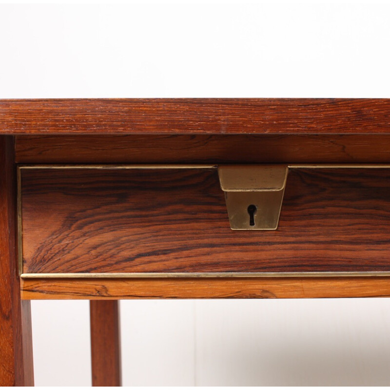 Danish Rosewood Cabinetmaker Desk - 1960s