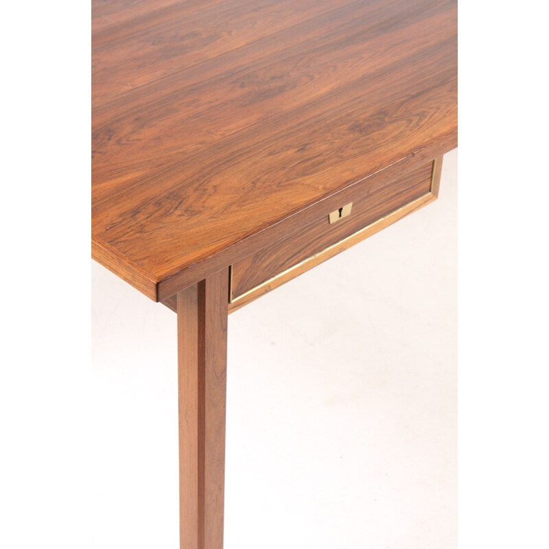 Danish Rosewood Cabinetmaker Desk - 1960s