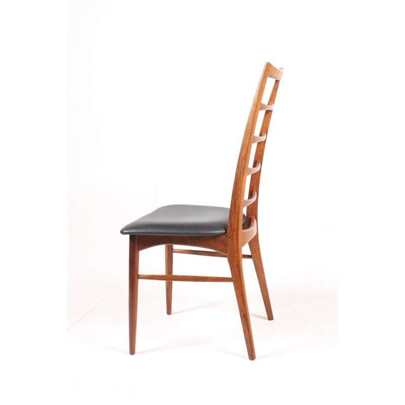 Suite de 4 chaises à repas en palissandre par Niels Koefoed - 1960