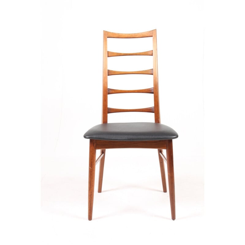 Set of 4 rosewood dining chairs by Niels Koefoed - 1960s