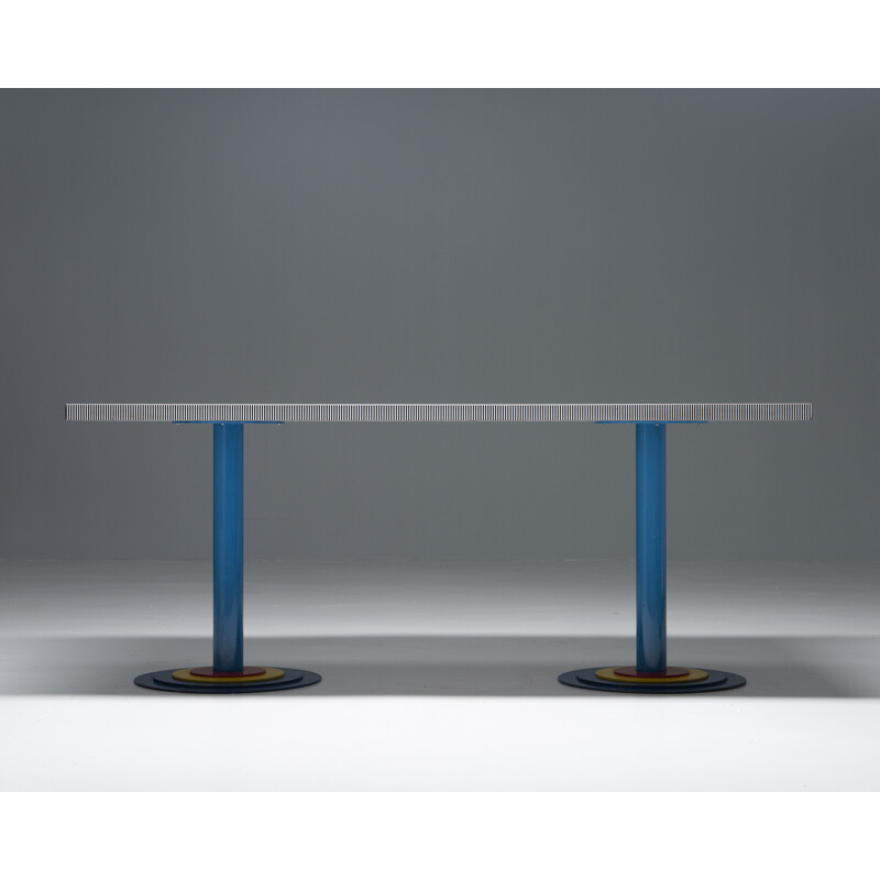 Vintage "Kroma" dining table by Antonia Astori de Ponti for Driade, Italy 1983