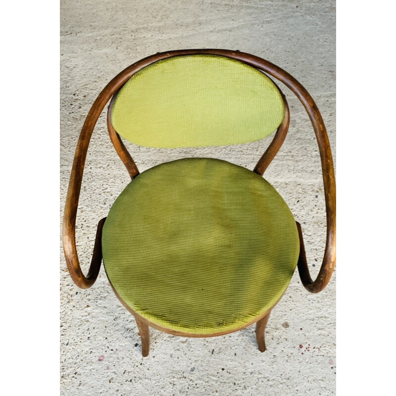 Vintage armchair by Gebrüder Thonet for Ligna, Czechoslovakia 1960
