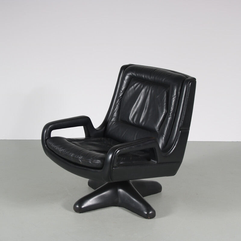 Fauteuil pivotant vintage de l'ère spatiale, Allemagne 1970