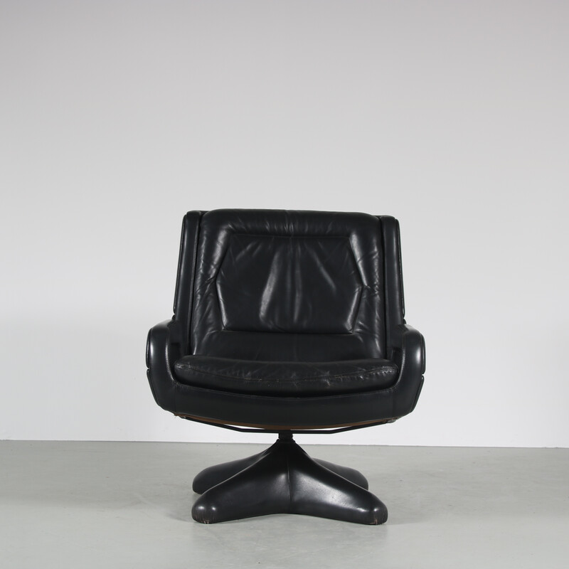 Vintage Space Age swivel armchair, Germany 1970s