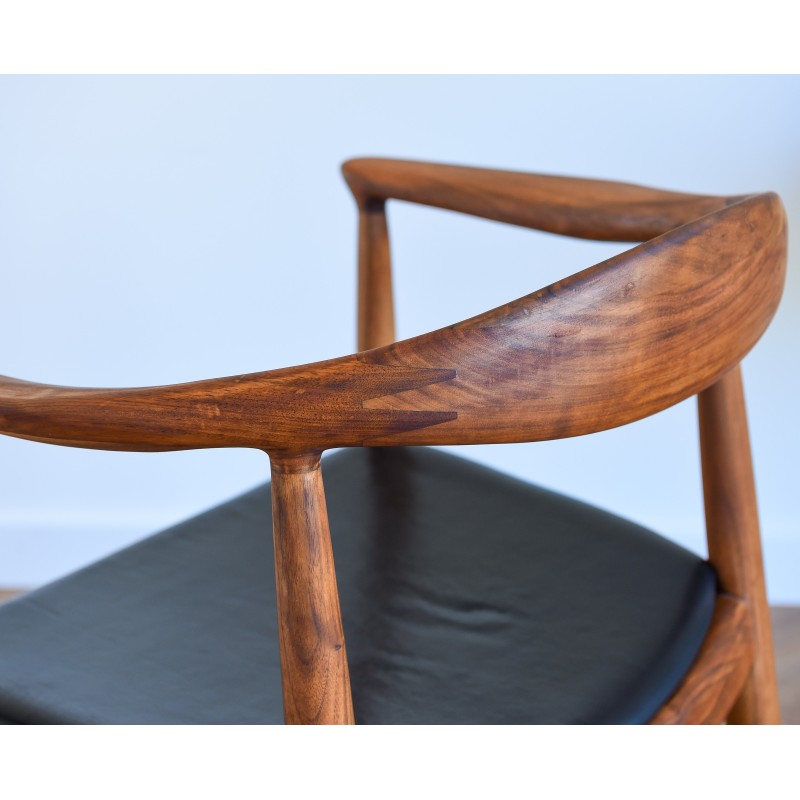 Poltrona Vintage "The Chair" modelo 503 de Hans J. Wegner para Johannes Hansen, Dinamarca Anos 60