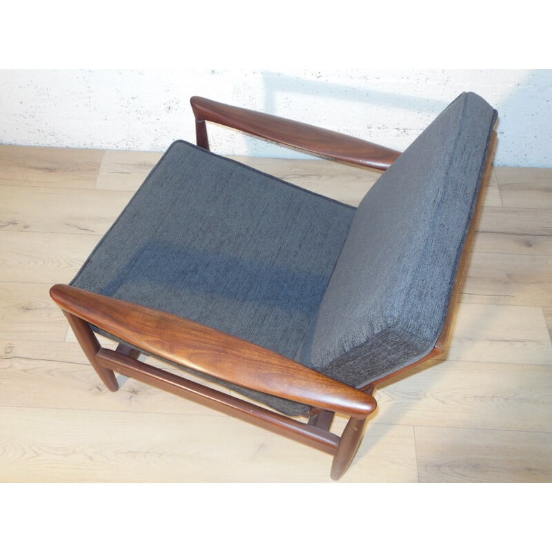 "Kolding" 3 seater sofa and 2 armchairs, Erik WORTZ - 1960s