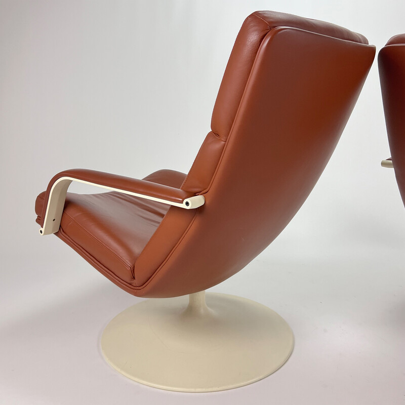 Vintage Artifort F141 fauteuil van G. Harcourt, 1970