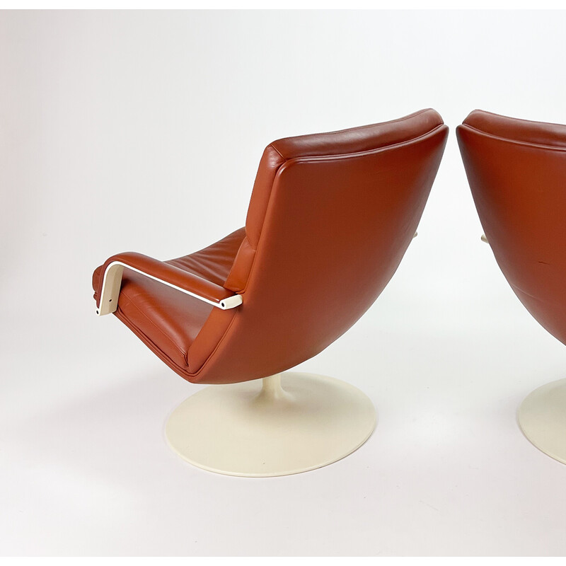 Vintage Artifort F141 armchair by G. Harcourt, 1970s