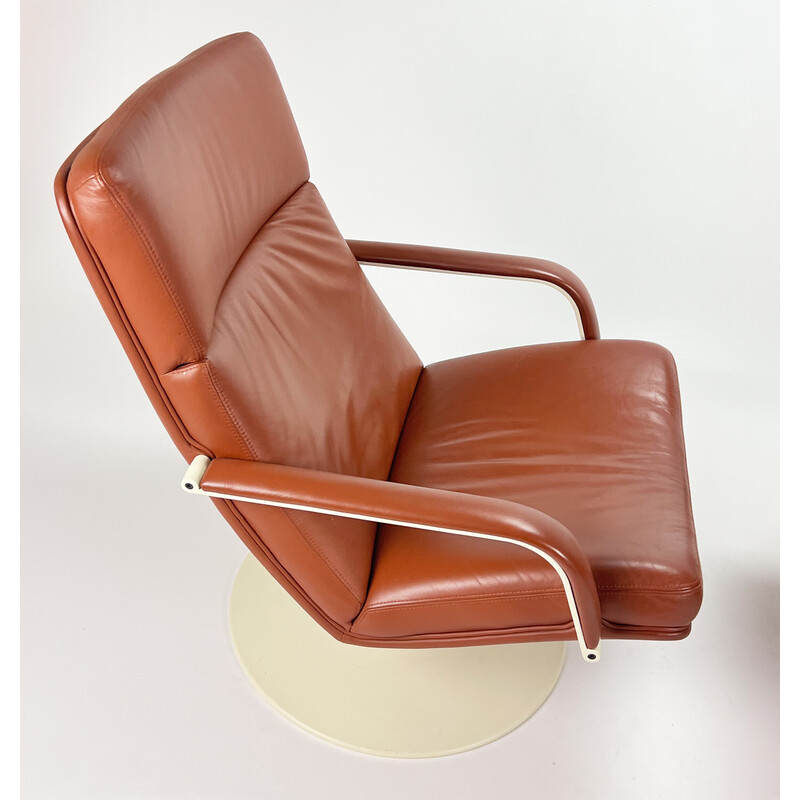 Vintage Artifort F141 armchair by G. Harcourt, 1970s