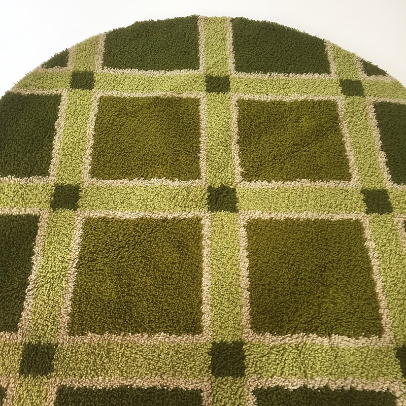 Modernist rya rug made by Desso - 1970s