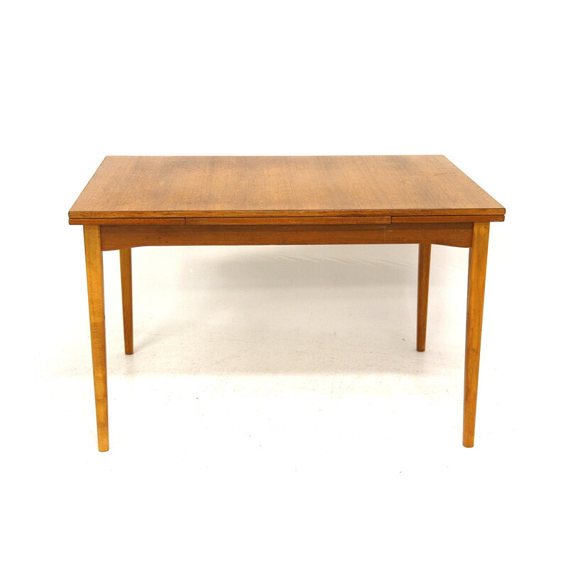 Vintage teak "portfolio" table, Sweden 1960