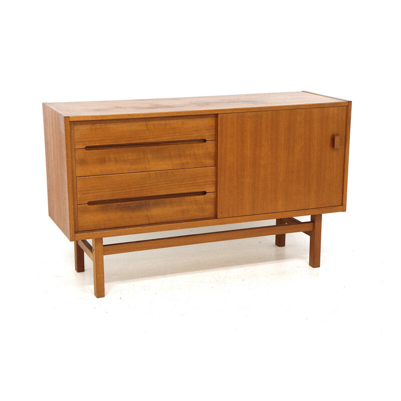 Viken" vintage teakhouten dressoir van Nils Jonsson voor Hugo Troeds, Zweden 1960