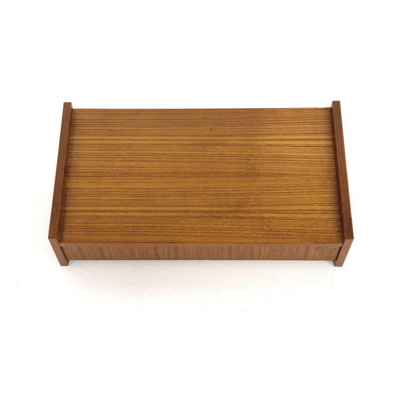 Vintage teak wall console, Sweden 1960