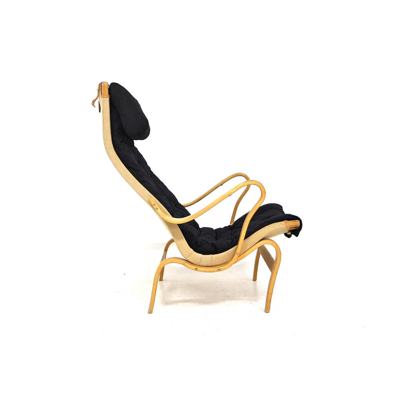 Fauteuil vintage "Pernilla 69" par Bruno Mathsson pour Karl Mathsson, Suède 1960