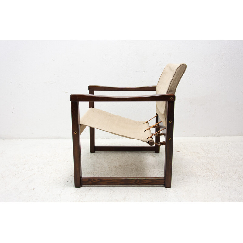 Set of 3 vintage Safari armchairs by Karin Mobring for Ikea, 1980s