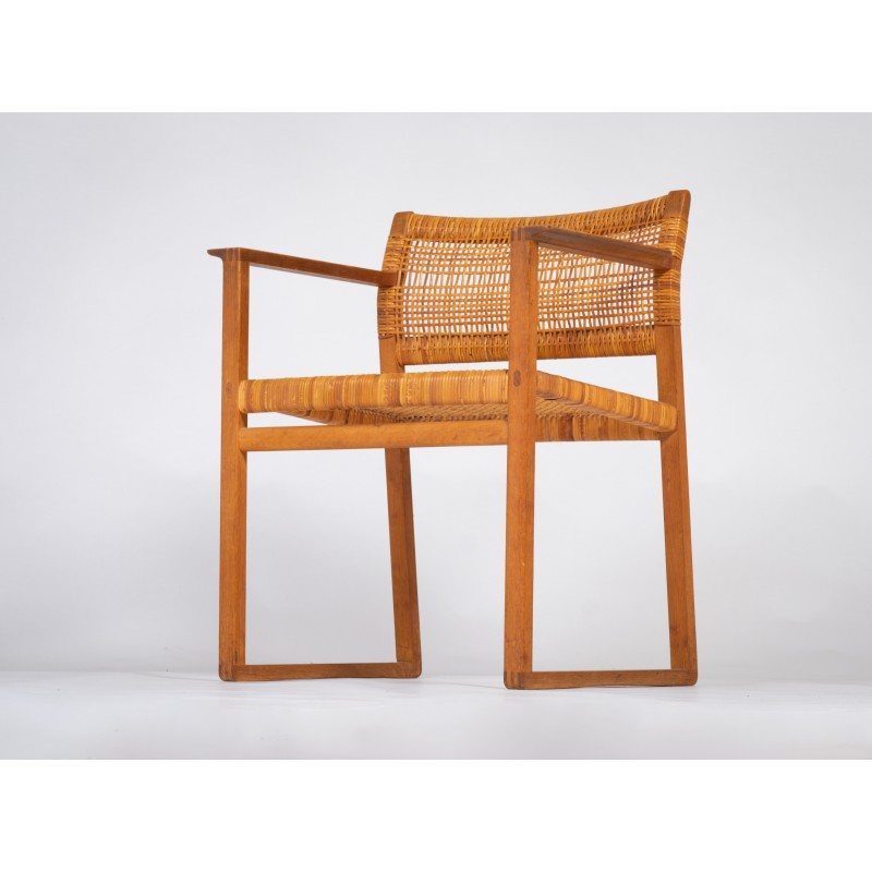 Dänischer Vintage-Sessel Modell Bm62 von Børge Mogensen für Fredericia Furniture, 1960er Jahre