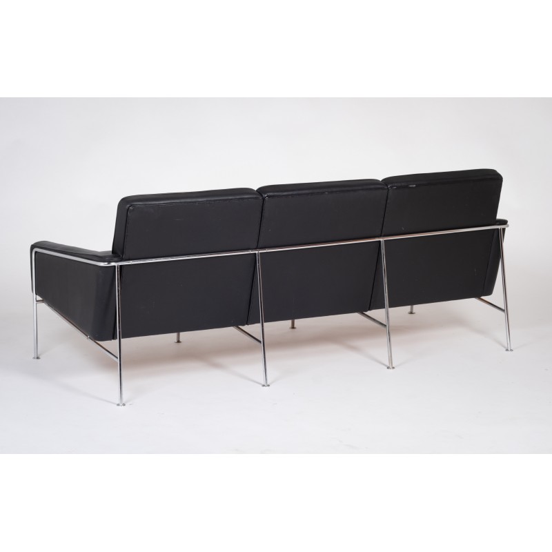 Vintage Airport Sofa von Arne Jacobsen für Fritz Hansen, 1960er Jahre