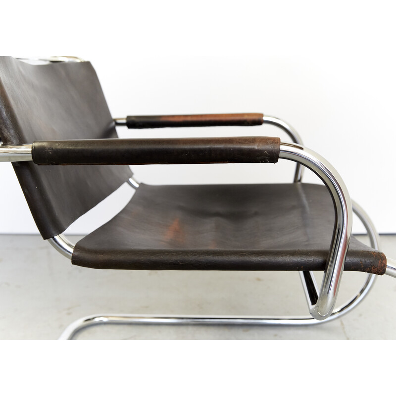 Vintage Triennale armchair by Franco Albini for Tecta