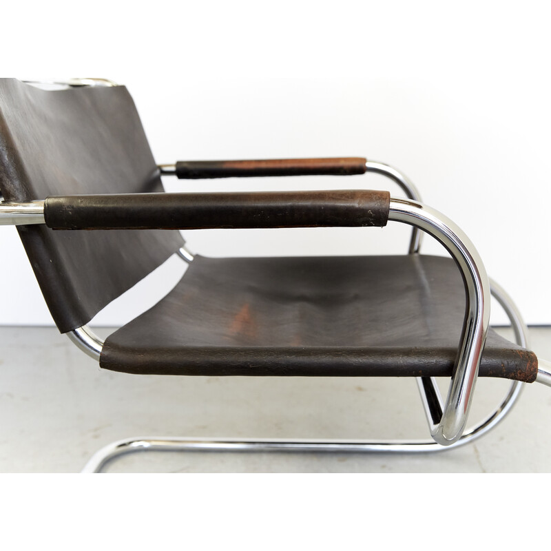 Vintage Triennale fauteuil van Franco Albini voor Tecta