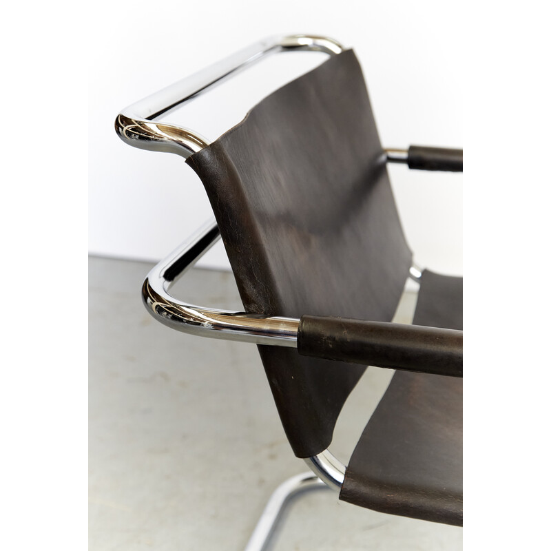 Vintage Triennale fauteuil van Franco Albini voor Tecta