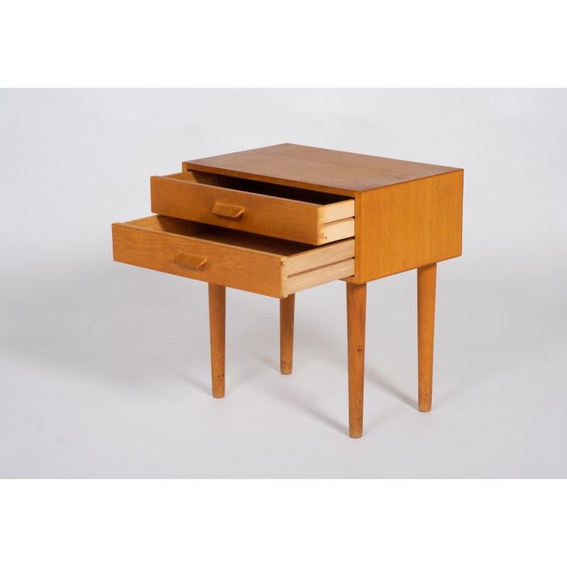 Vintage rosewood night stand by Poul M. Volther, Denmark 1960s