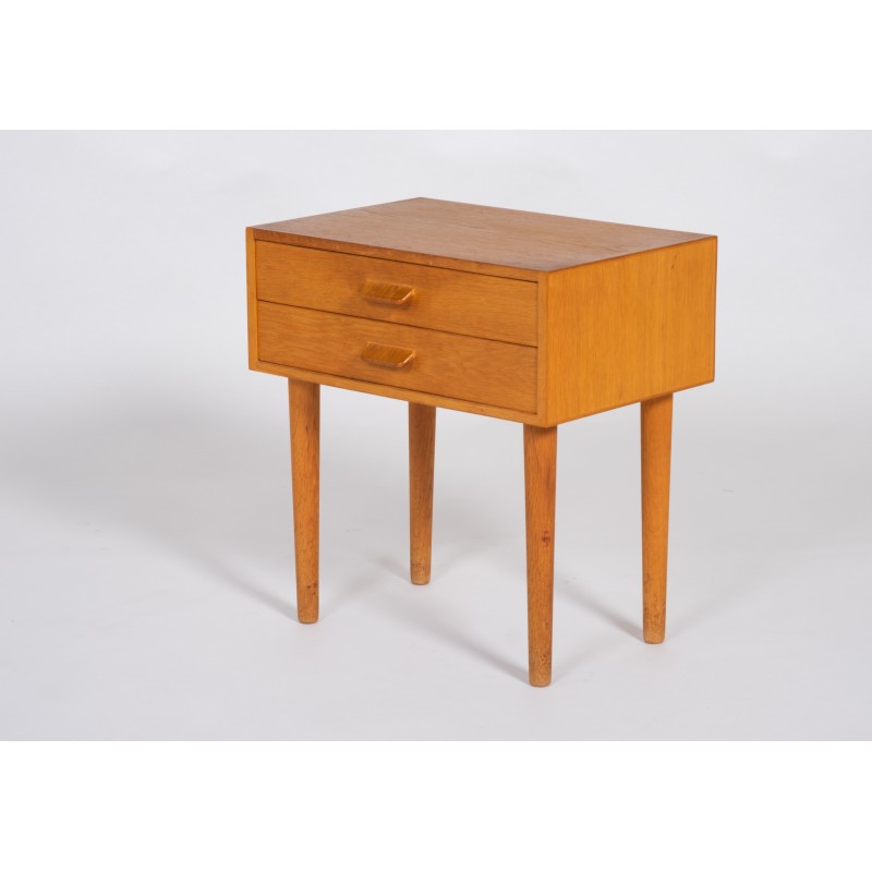 Vintage rosewood night stand by Poul M. Volther, Denmark 1960s