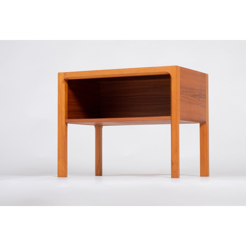 Vintage teak night stand, Denmark 1960s