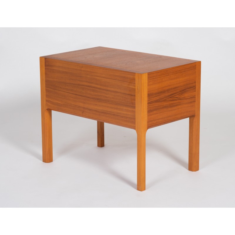 Comodino vintage in teak, Danimarca 1960