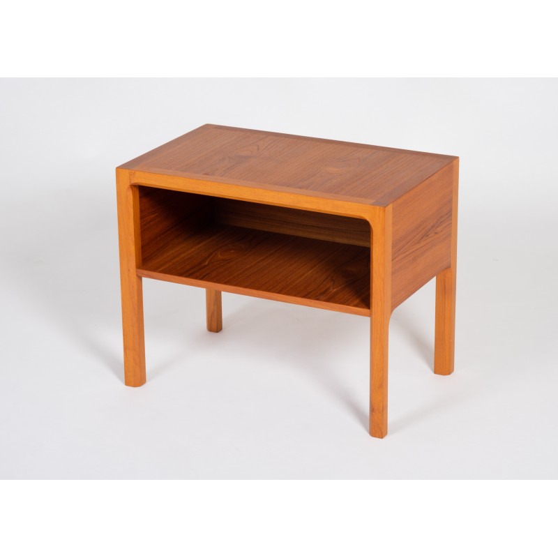 Vintage teak night stand, Denmark 1960s