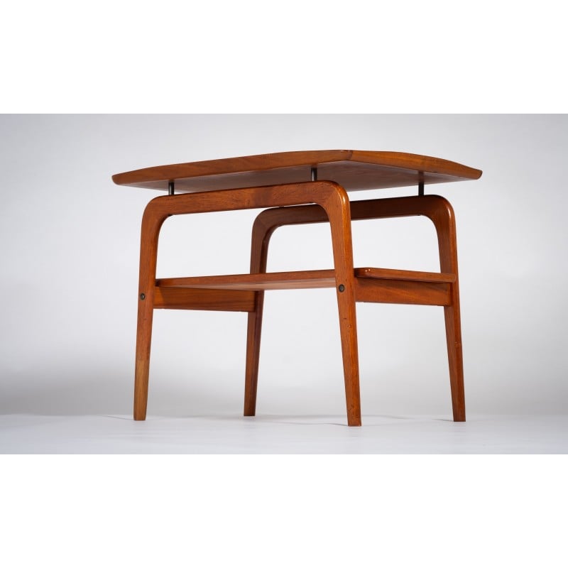 Vintage teak side table by Arne Hovmand Olsen for Mogens Kold