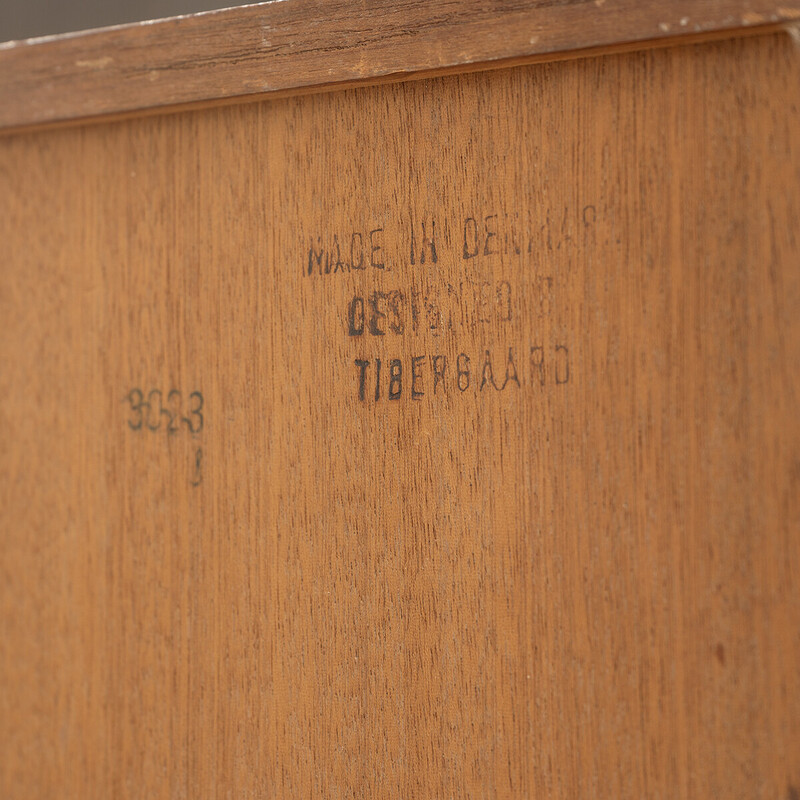 Vintage teak chest of drawers by Gunnar Nielsen Tibergaard, Denmark 1960s