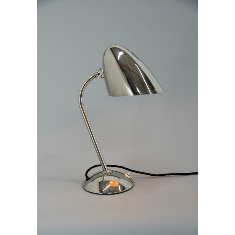 Lámpara de mesa flexible vintage de Franta Anyz, años 30