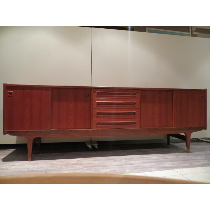 Danish vintage sideboard in teak by J.Andersen - 1960s