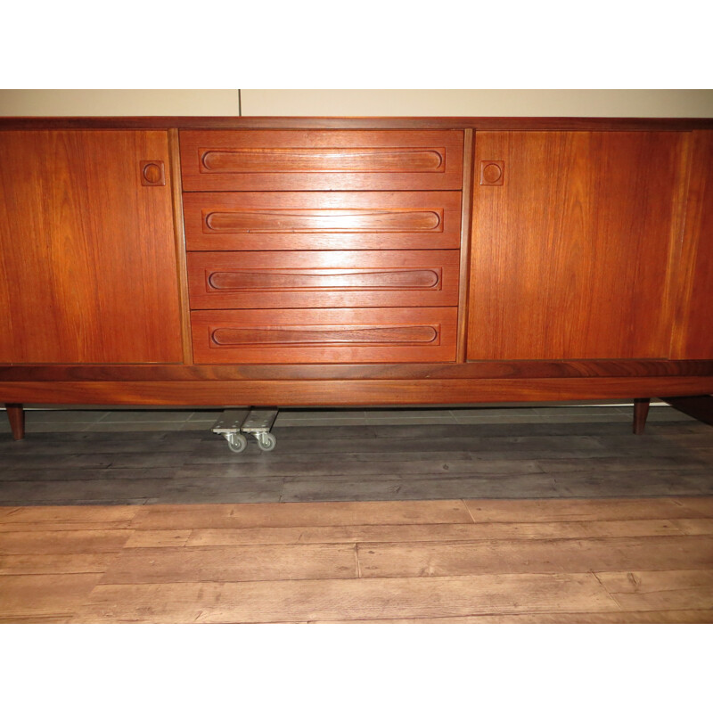 Danish vintage sideboard in teak by J.Andersen - 1960s