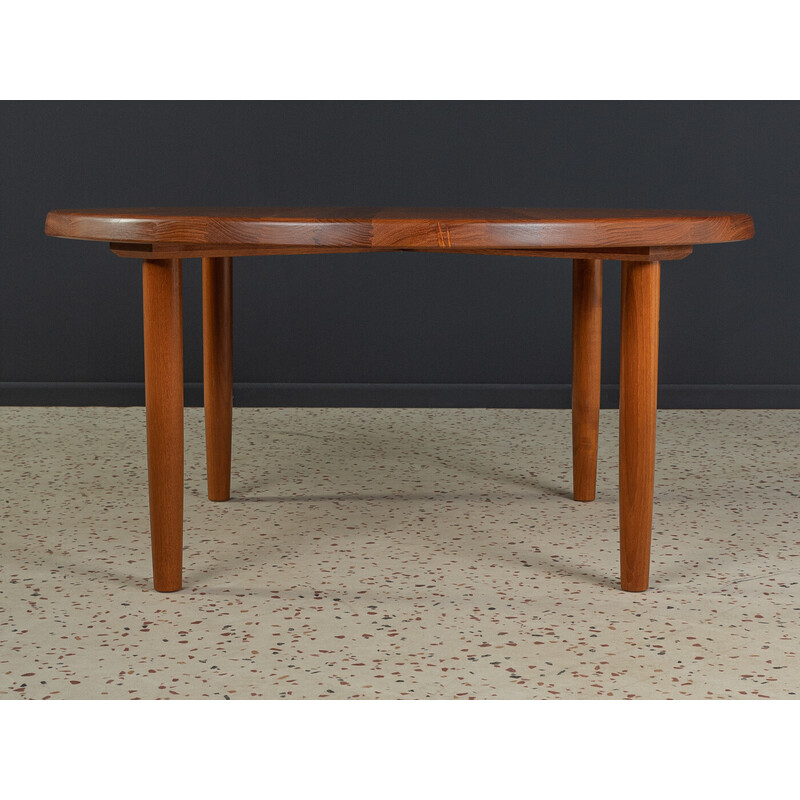 Vintage coffee table in teak by Niels Bach, Denmark 1960s