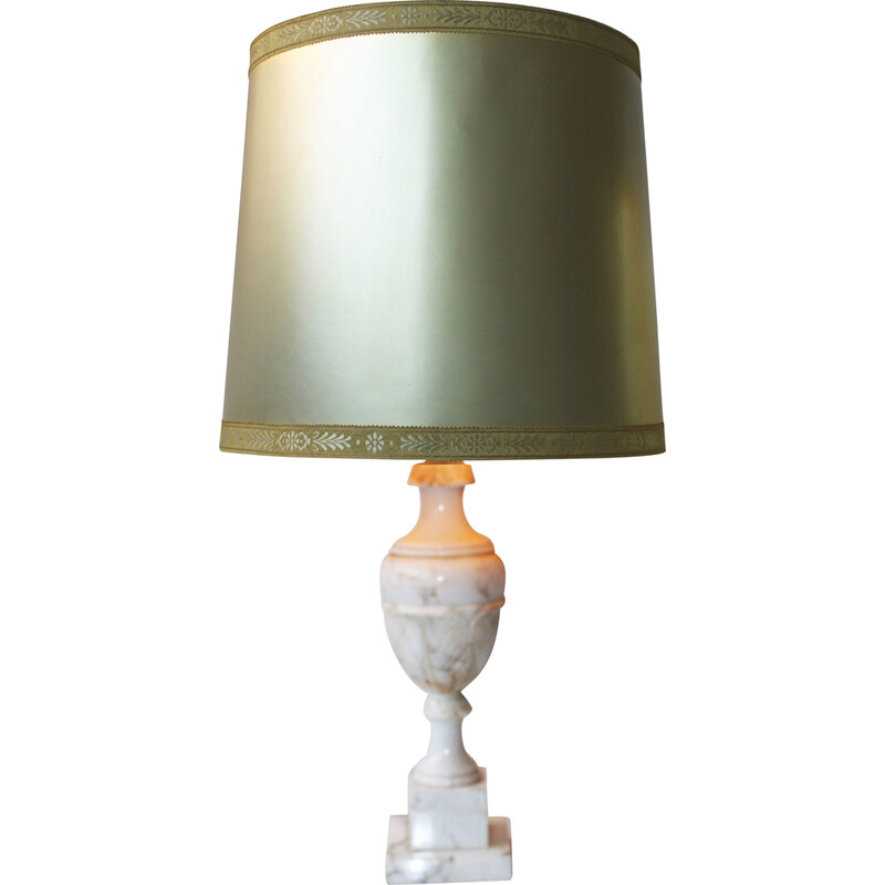 Verslijten raken Voorwaardelijk Vintage neoklassieke marmeren lamp, Italië