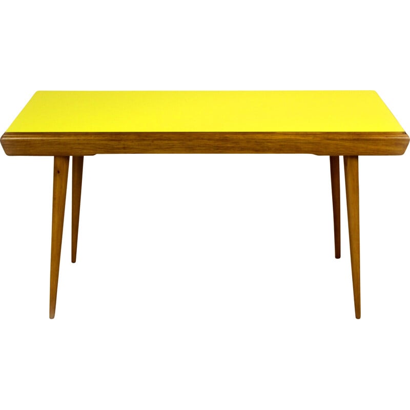 table basse vintage avec - plateau
