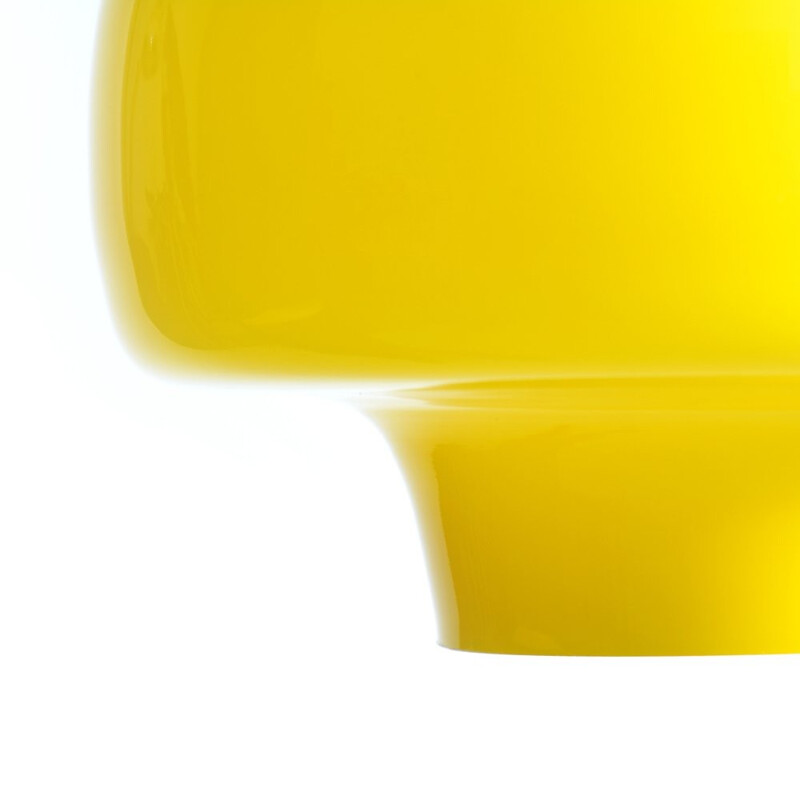 Yellow Napako ceiling light - 1960s