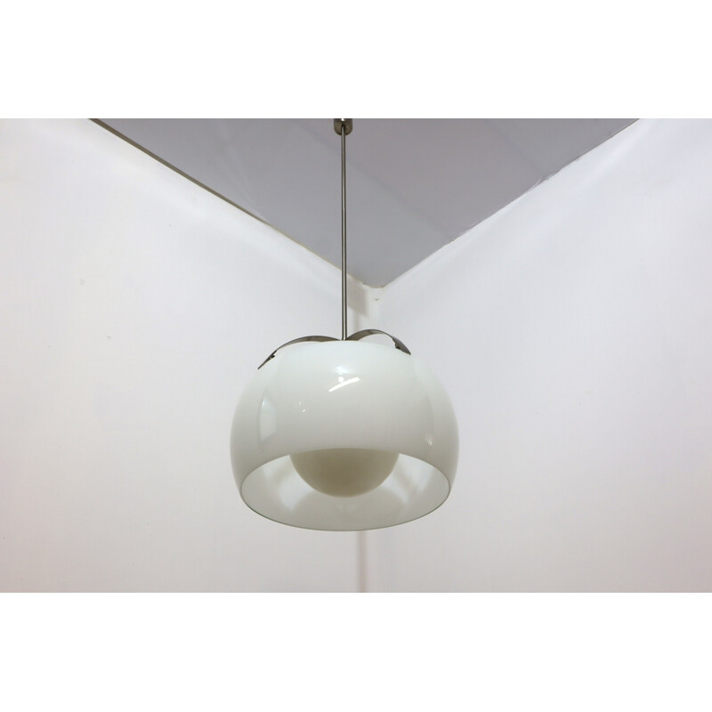 Vintage Omega pendant lamp by Vico Magistretti for Artemide, 1960s