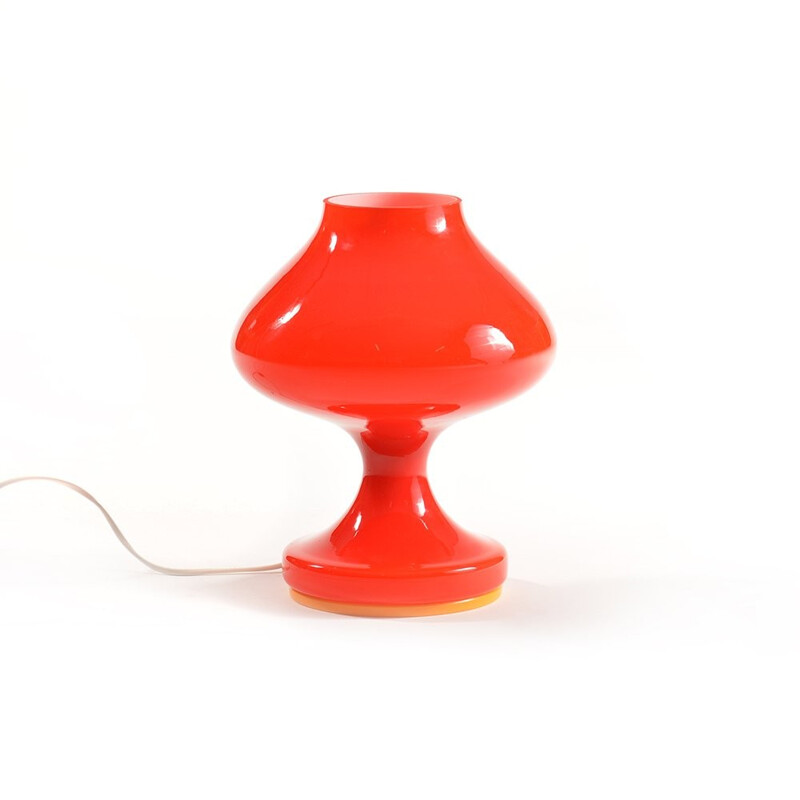 Red lamp Štěpán Tabery - 1970s