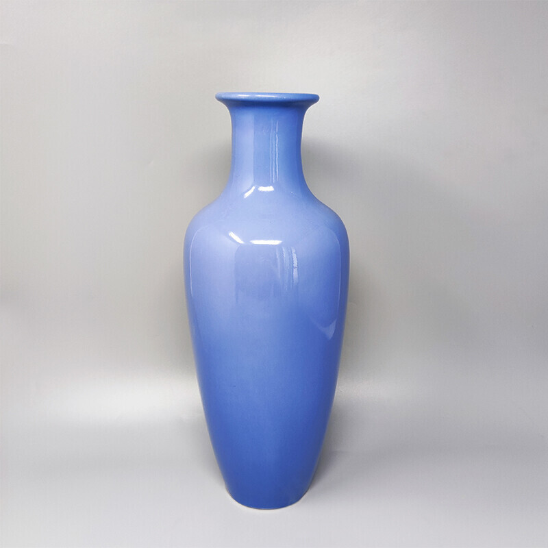 Vaso de cerâmica vintage de F.lli Brambilla, Itália 1970s