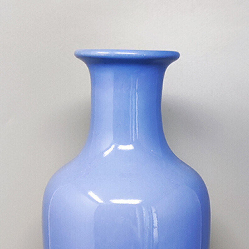 Vaso de cerâmica vintage de F.lli Brambilla, Itália 1970s