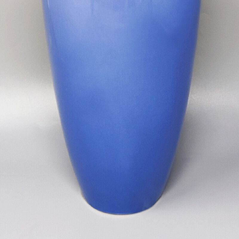 Vintage ceramic vase by F.lli Brambilla, Italy 1970s